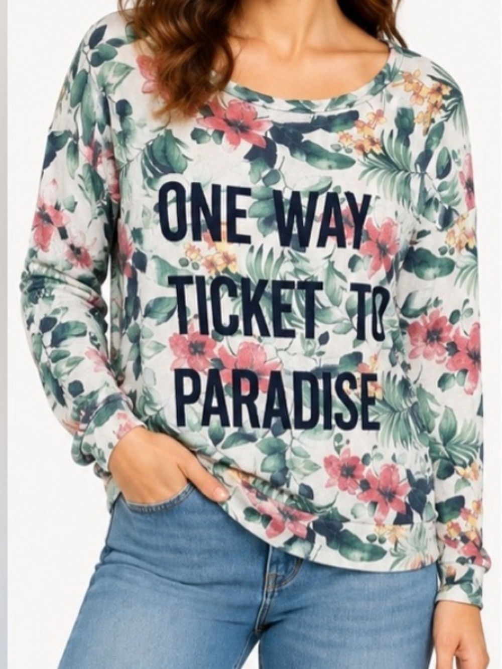SO "One Way Ticket To Paradise" Shirt